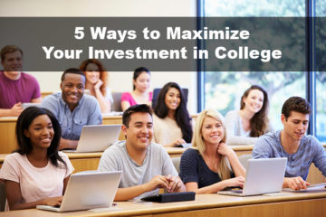 maximize college investment - college students in lecture