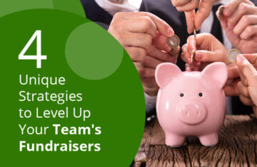 These strategies will help your team level up its fundraising efforts by following tips designed for team fundraising.