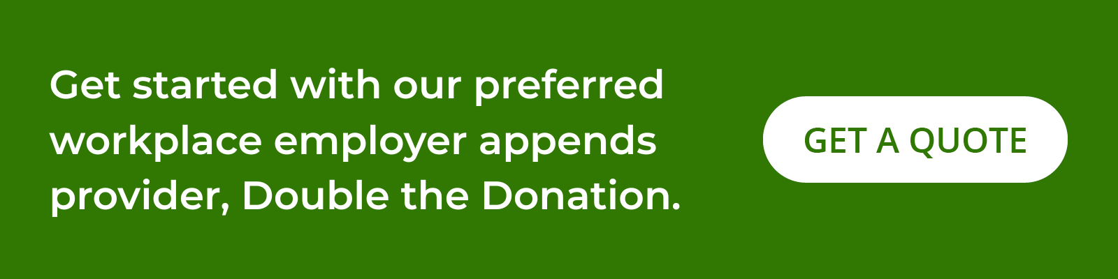 Get started with top employer append services for schools from Double the Donation.