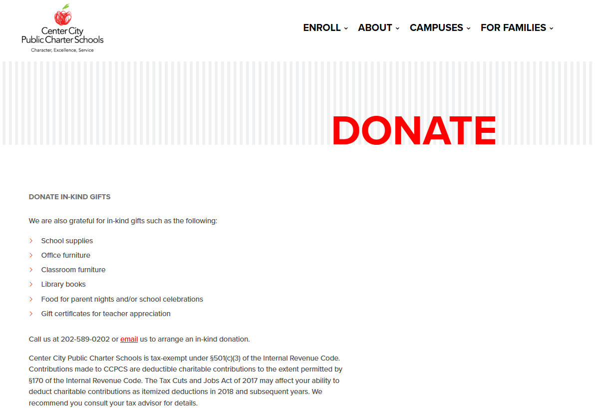 Ensuring effective donation and matching gift processing through in-kind donations